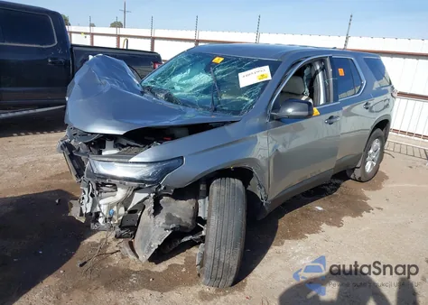 2023 Chevrolet Traverse Fwd Ls from USA, damaged, VIN 1GNERFKW2PJ103013
